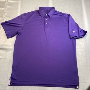 johnnie-O Vibrant Purple Polo Golf Shirt